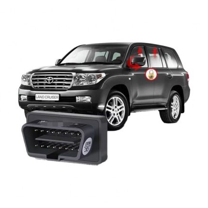 قطعة تصفيط المرايا و فتح النوافذ  و تأمين الباب اثناء السير لاندكروزر