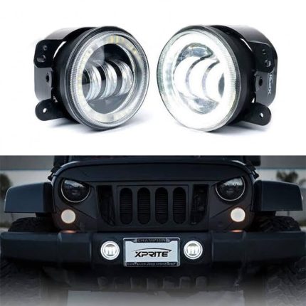 كشافات ليد بحلقة ليد رانجلر JK 2007-2017