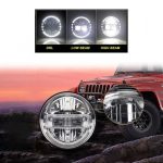 انوار ليد شكل 6 عادي رانجلر JK 2007-2017