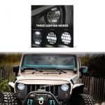 انوار ليد أمامية شكل 2 رانجلر JK 2007-2017