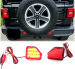 انوار ليد ضباب لصدام خلفي رانجلر جي ال الحديد شكل الروبيكون ( مايركب على صدام البلاستيك )