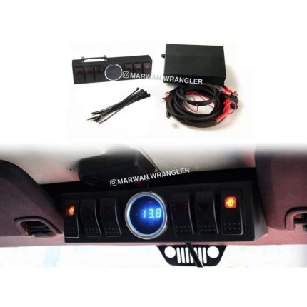 فيوز بوكس + ضفيرة + ازرار سقف + قارئ بطارية  JK 2007-2017