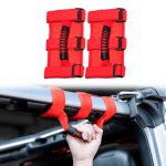 مسكات قماش احمر 2 قطعه رانجلر JK 2007-2017