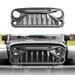 شبك امامي مع ليد ابيض رانجلرgrill  JK 2007-2017