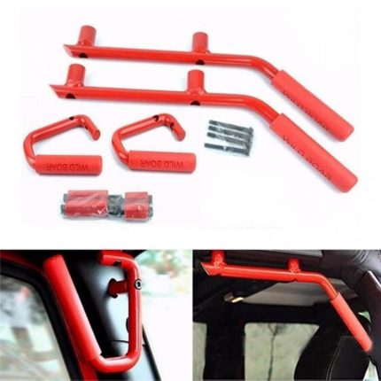 مسكات علوية حديد احمر 4 باب رانجلر JK 2007-2017