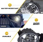 شمعات رانجلر جي ال ليد مقوس نهاري - Image 8