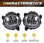 شمعات رانجلر جي ال ليد مقوس نهاري - Image 6