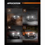 شمعات رانجلر jk 2007 -2017ليد شكل جديد - Image 4