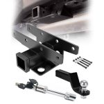 هوك خلفي + قفل الهوك + قاعدة سحب رانجلر 2019-2022