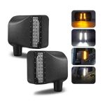 ⁦اغطية مراية اشارة وليد ابيض رانجلر JK 2007-2017⁩ - الصورة ⁦3⁩