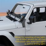 قاعدة كشافات ليد دبل رنجلر جي ال - Image 4